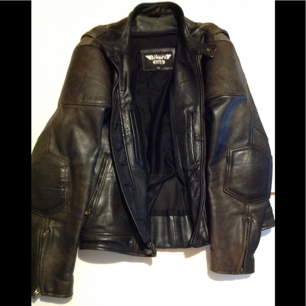 Men's leather jacket